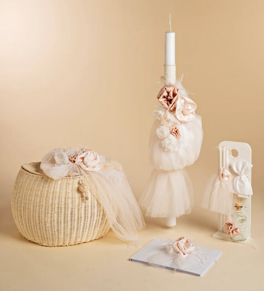 k26.01 Πακέτο βάπτισης για κορίτσι Baby Bloom