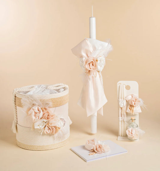 k26.07 Πακέτο βάπτισης για κορίτσι Baby Bloom