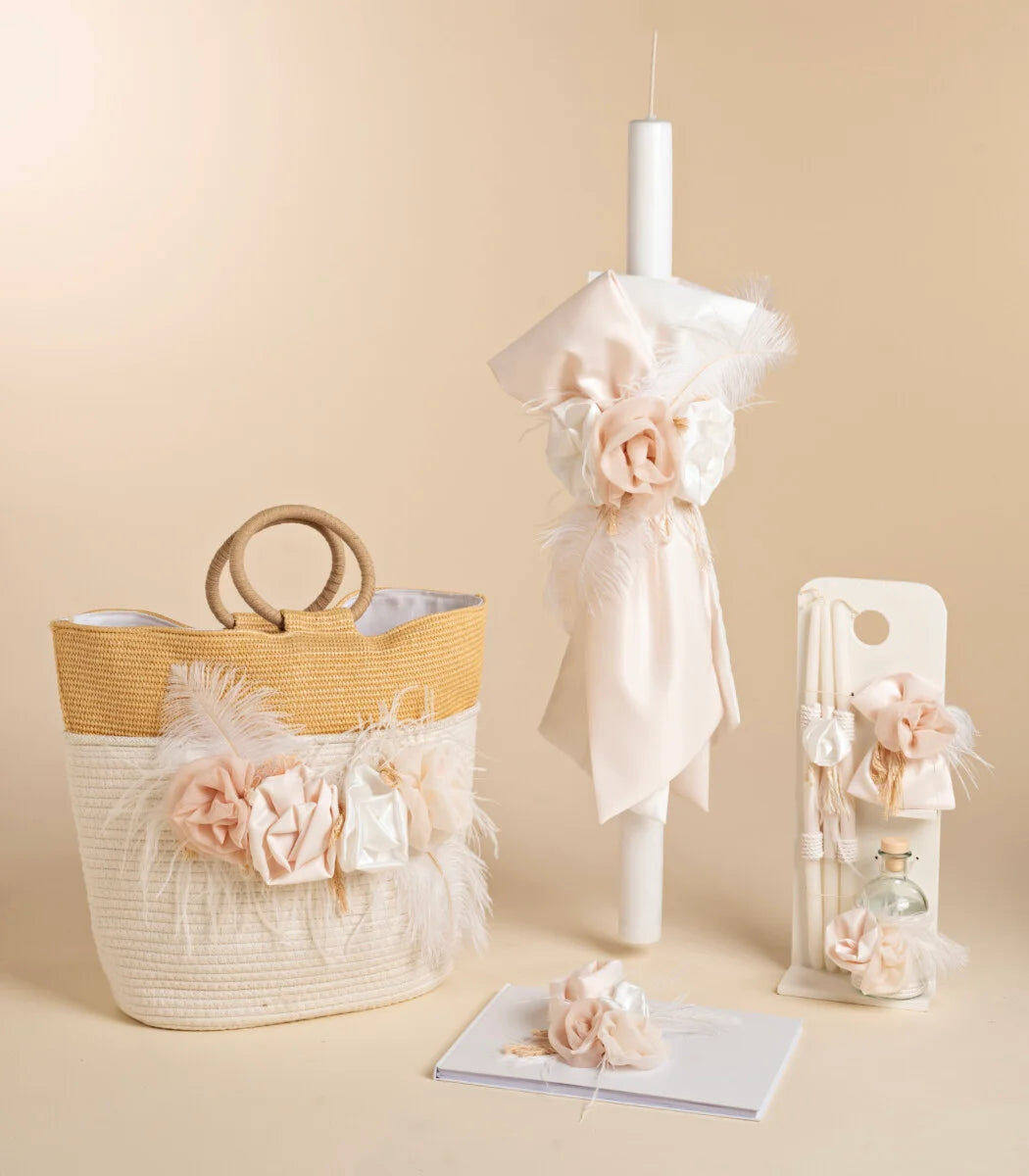k26.08 Πακέτο βάπτισης για κορίτσι Baby Bloom